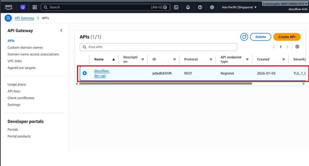 Select API Gateway
