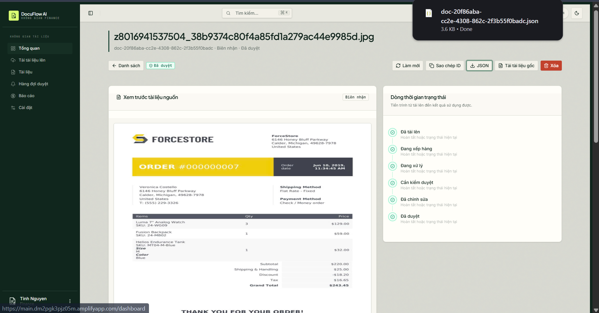 Export CSV and JSON 5